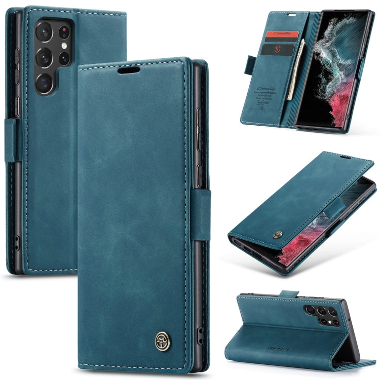 Etui en cuir multifonctionnel Pour Samsung Galaxy S22 Ultra 5G