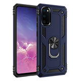 Coque antichoc TPU + PC avec support rotatif à 360 degrés Pour Galaxy S20