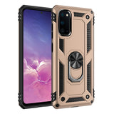 Coque antichoc TPU + PC avec support rotatif à 360 degrés Pour Galaxy S20