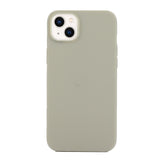 Coque en silicone givré de couleur unie Pour iPhone 14 Plus