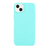 Coque en silicone givré de couleur unie Pour iPhone 14 Plus