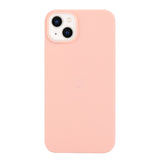 Coque en silicone givré de couleur unie Pour iPhone 14 Plus