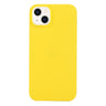 Coque en silicone givré de couleur unie Pour iPhone 14 Plus