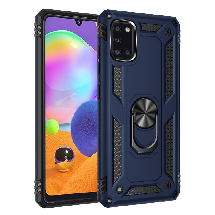 Coque de protection antichoc avec support rotatif à 360 degrés Pour Galaxy A31