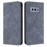 Coque Ethnic Embossed Adsorption Leather Pour Samsung Galaxy S10e