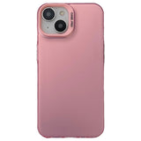 Coque PC givrée semi-transparente Pour iPhone 14