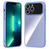 Coque grande fenêtre acrylique en TPU Pour iPhone 13 Pro Max