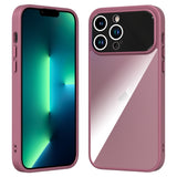 Coque grande fenêtre acrylique en TPU Pour iPhone 13 Pro Max