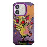 Coque iPhone 11 de peinture à l'huile avec motif animal en PC + TPU