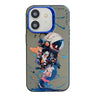 Coque iPhone 11 de peinture à l'huile avec motif animal en PC + TPU