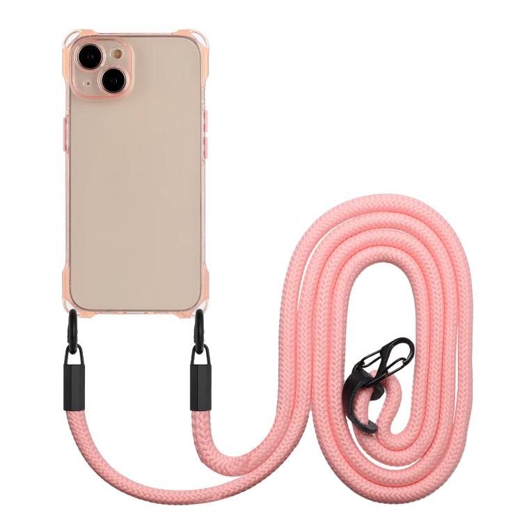 Coque de téléphone en TPU antichoc aux quatre coins avec lanière Pour iPhone 14 Plus