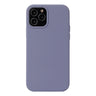 Coque antichoc en silicone liquide de couleur unie Pour iPhone 12 mini