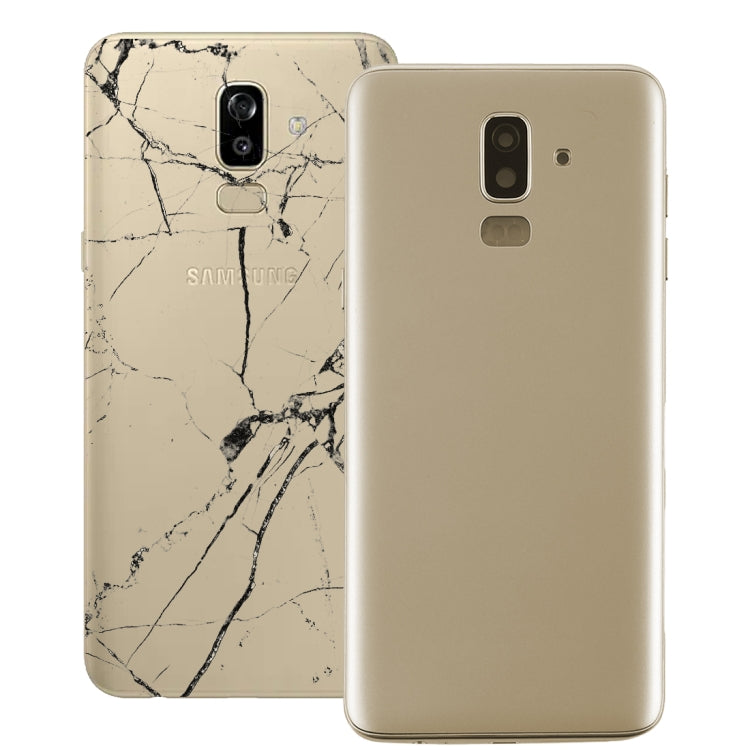 Coque arrière avec touches latérales et objectif de caméra Pour Galaxy J8 (2018)