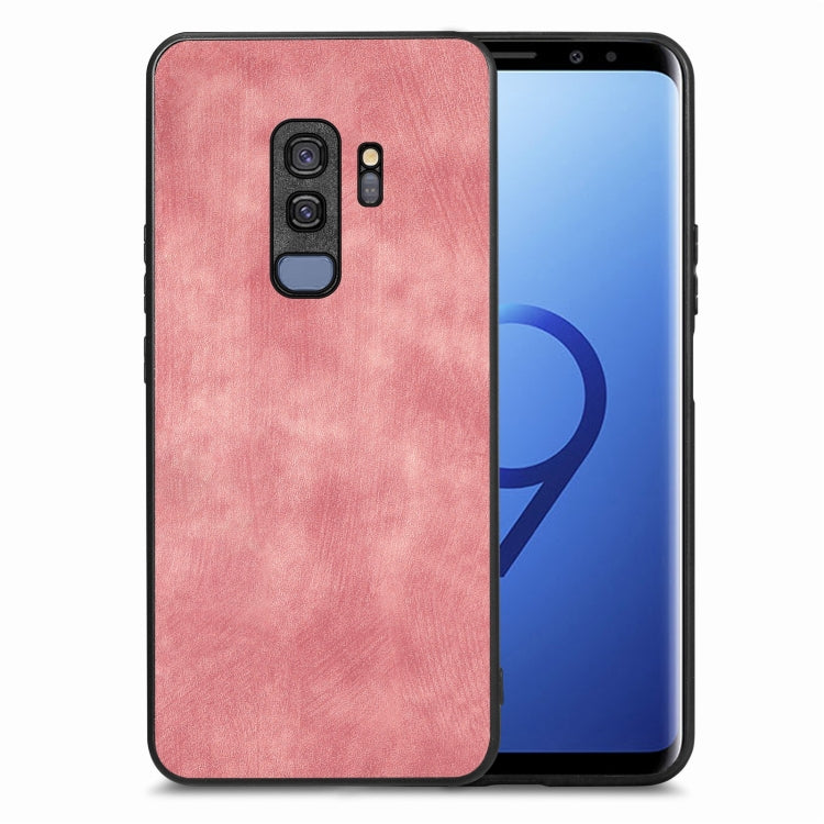 Coque en cuir vintage Pour Samsung Galaxy S9 +