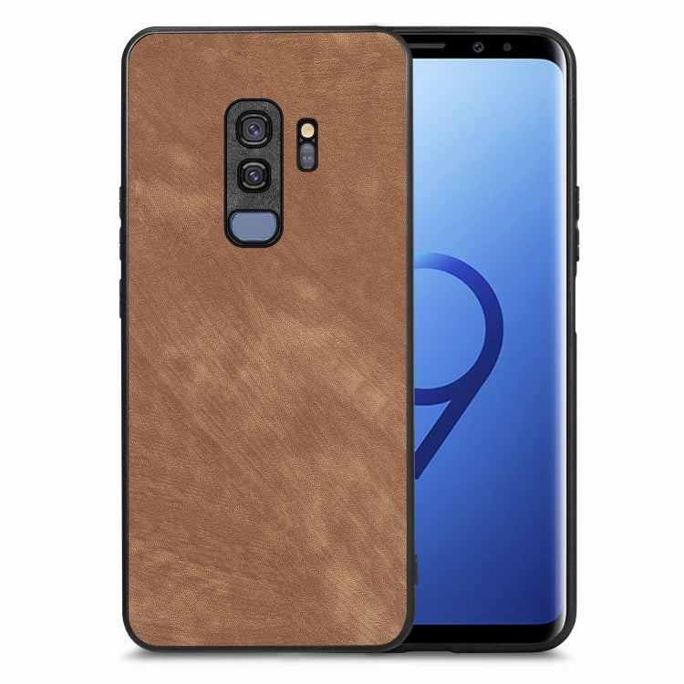 Coque en cuir vintage Pour Samsung Galaxy S9 +