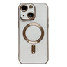 Coque iPhone 15  Magsafe Plating TPU  avec film d'objectif