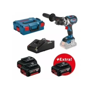 Perceuse visseuse Bosch pro GSR 18V-110 C 3x5Ah L-BOXX - 0615990L8F Bosch