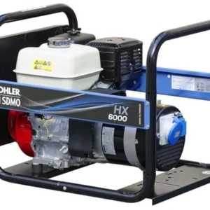 Groupe electrogene monophasé essence 230V 6000W HONDA HX6000 SDMO